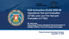 Cover image of DoDI 5000.98